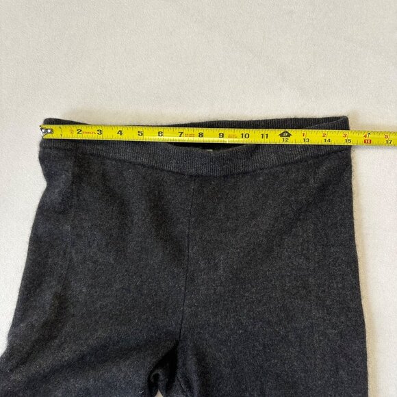 The Cashmere Project Cashmere Jogger Legging Pants Size M Gray Loungewear Comfy - Picture 7 of 11